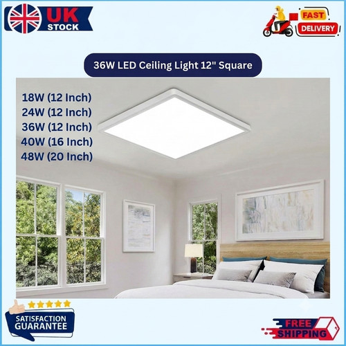 Modern square led ceiling - led,