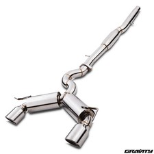 3" STAINLESS RACE CAT BACK