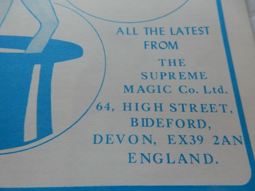 Magic supreme bideford 1987 - magic,