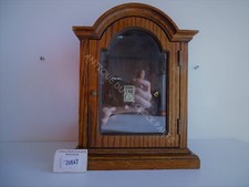 ORIGINAL DUTCH WARMINK TABLE CLOCK CASE MARKED WUBA WITHOUT HARDWARE