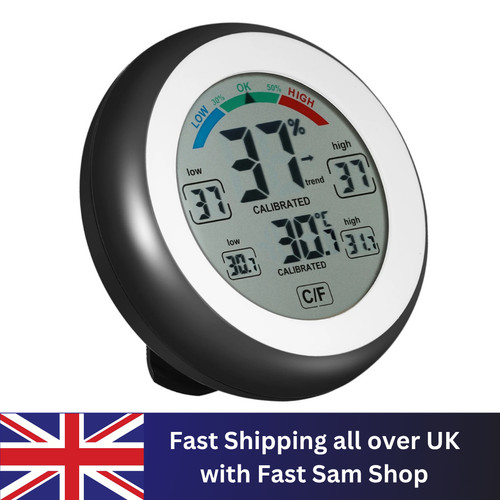 Room thermometer digital max - room,
