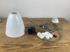 BTC Hector Table Lamp Original White medium replacement shade & spares