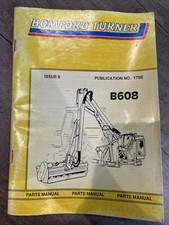Bomford Turner B608 Parts Manual