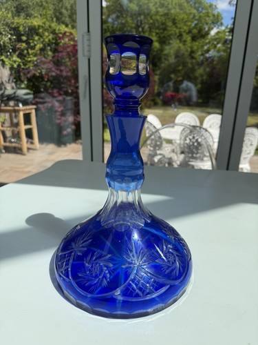 Vintage cobalt cut clear - to,