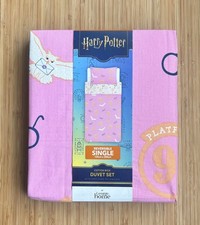 Pink Harry Potter Single Duvet