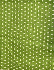 GREEN AND WHITE SEERSUCKER
