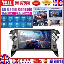 X9 Handheld Game Console 8GB 3000+ Games 5.5inch IPS Screen Retro Arcade NEW UK