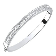 Solid Sterling Silver Bangle