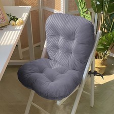 Garden Rocking Deck Chair Cushion High Back Chair Tie On Seat Pads Cushions 