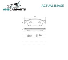 BRAKE PADS SET BRAKING PAD