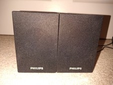 Phillips - Dark Oak Speakers -