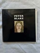 Peter Blake Exhibition Catalogue FINE PB Ed & Signed Postcard