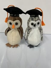 TY beanie babies x 2. Wise and