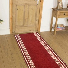 Very long hallway rug heavy - hallway,