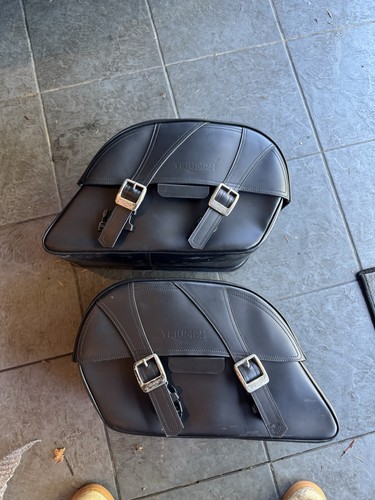 Triumph genuine panniers side - triumph, panniers/side