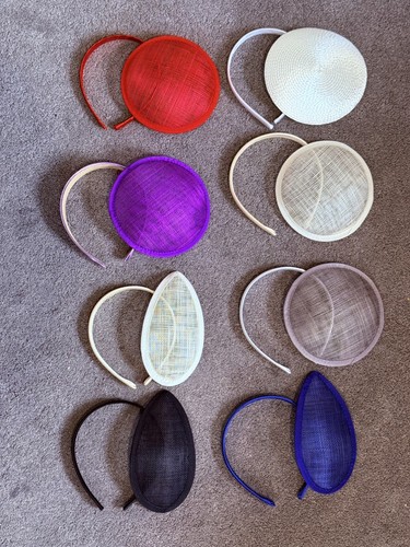 Millinery base sinamay - sinamay, woven