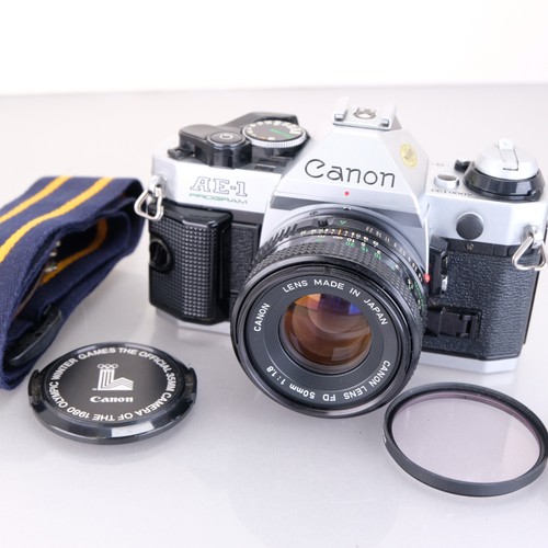 Canon program 35mm film - ae-1,