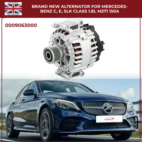 New mercedes alternator - new,
