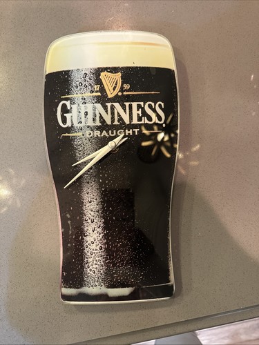 Guinness draught pint glass - guinness,