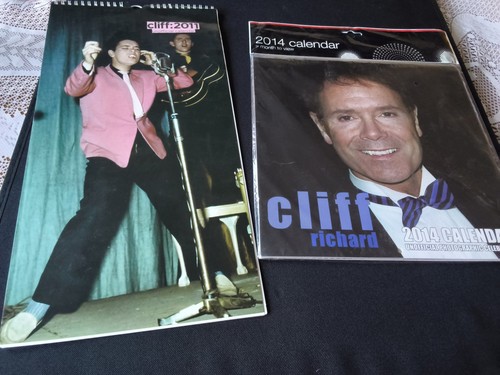 Cliff richard calendars - x,