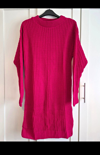 Boohoo pink waffle knit - pink, waffle-knit
