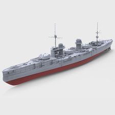 SSC751-A 1/700/600 USSR Izmail-Class Battle Cruisers Izmail Project Segmented
