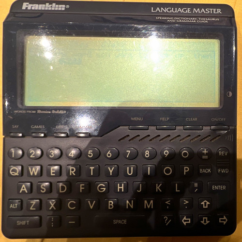 Franklin 6000 language - franklin,