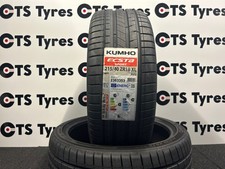 2 X 215/40R18 Kumho Ecsta