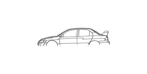 Mitsubishi evo vii - vii,