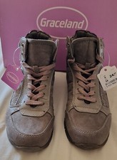 Graceland Ladies Grey Ankle