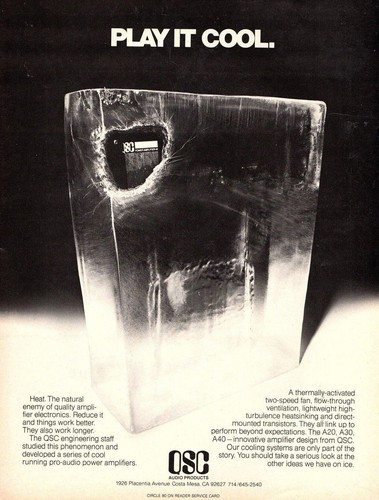 Vtg 70s qsc - vtg, power
