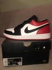 JORDAN 1 LOW OG BLACK TOE 2019