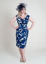 BNWT Bombshell by Katya Wildman – Confident Cap Sleeve Dress size 10 RRP £259