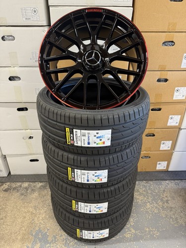 C63s alloy wheels black - 19",