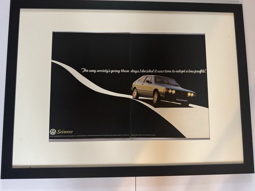 Original framed vintage mk1 - framed, vw