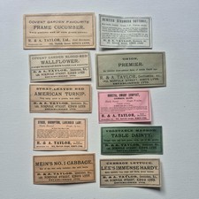 vintage paper seed packets  1.8.25