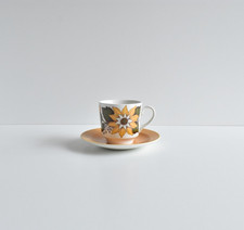 Vintage Sunflower Ceramic Cup