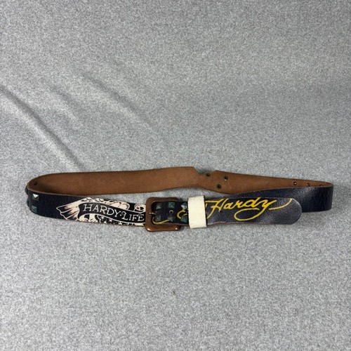 Hardy black leather studded - ed,