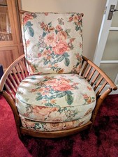 Ercol Renaissance High Back Easy Chair In Excellent Condition