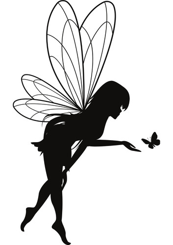 Car sticker fairy - 5, x