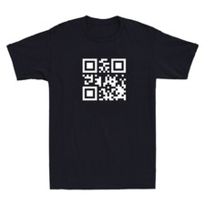 FU*K YOU FU QR CODE - FUNNY OFFENSIVE SLOGAN  Mens  T-Shirt