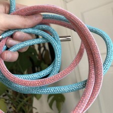 2x Bling Drawstring Cord Rope Rhinestone Thick String Hoodies Sweatpants Shorts