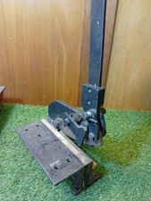 Bench top hand metal shear. 