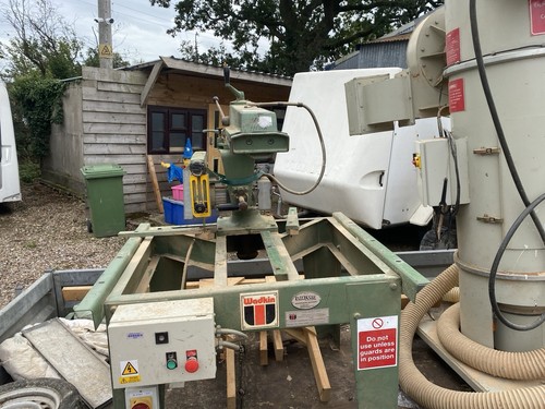 Wadkin industrial radial arm - industrial,