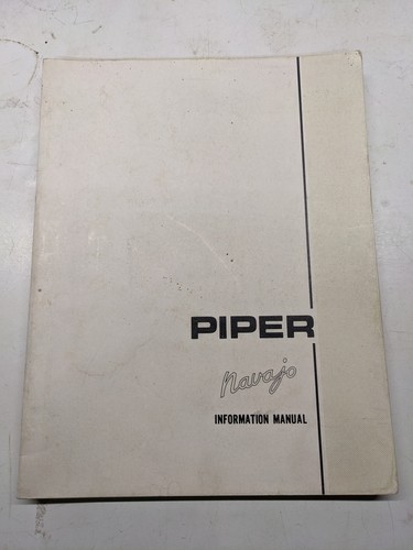 Piper navajo information - piper,