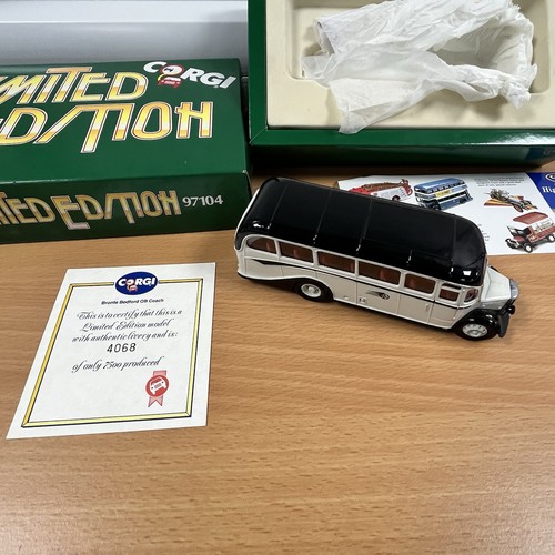 Corgi bronte bedford coach - bronte,