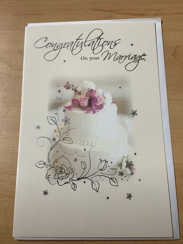 Wedding day card - day,