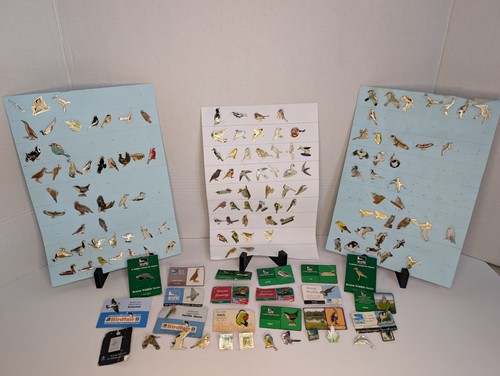 Rspb job lot pin badges - job,