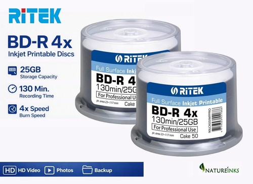 100 ritek pro - pro, blu