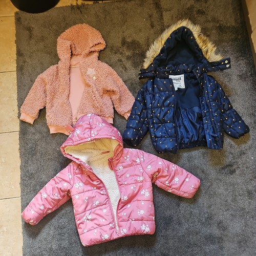 Girls winter coat jackets - 3,